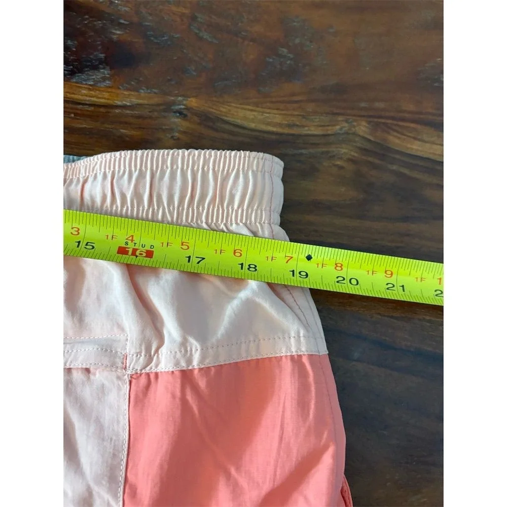 Columbia Two-Tone Coral and Light Peach Athletic Shorts - Picture 9 of 9